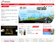 Tablet Screenshot of gasdom.pertamina.com